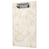 Clear Gold White Marmor Klemmbrett (Links)