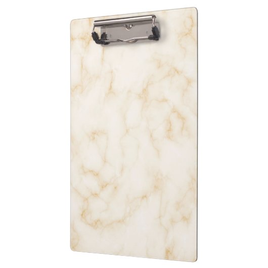 Clear Gold White Marmor Klemmbrett (Links)