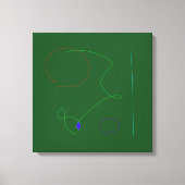 Clear Green Leinwanddruck (Vorderseite)