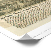 Clear Lake, CA. Panoramakarte (0289A) Poster (Ecke)