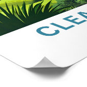 Clear Lake California Travel Print Poster (Ecke)