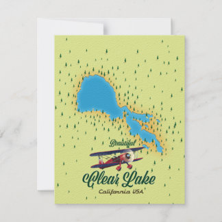 Clear Lake California USA Map