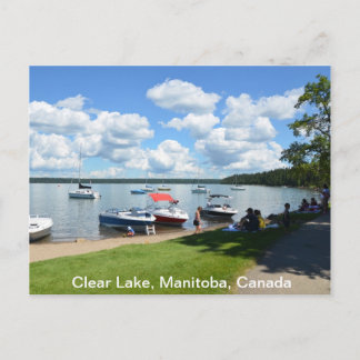 Clear Lake, National Park, Manitoba, Kanada Postkarte
