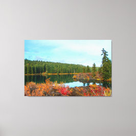 Clear Lake Oregon Herbst Gestohlene Canvas Print Leinwanddruck