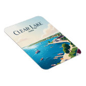 Clear Lake USA Magnet (Rechte Seite)
