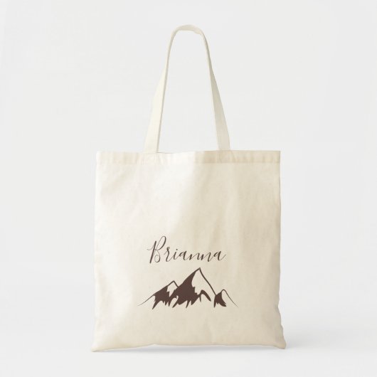 Clear Mountain Country Bridesmaid Tote Bag Tragetasche (Vorne)