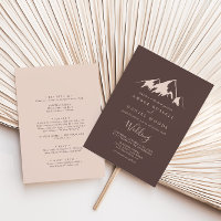 Clear Mountain Country Front & Back Wedding