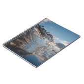 Clear Ocean Wave Blue Sky Notebook Notizblock (Linke Seite)