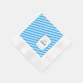 Clear Octoberfest Napkins Serviette (Ecke)
