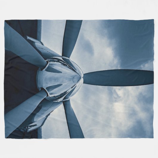 Clear Prop! Fleecedecke (Vorderseite (Horizontal))