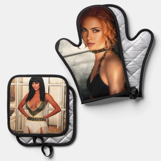 Clear Shadows and Back to That Special Place Ofenhandschuh & Topflappen-Set (Vorderseite/Rückseite)