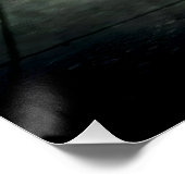 Clear Shadows glossy poster (Ecke)