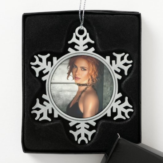 Clear Shadows Snowflake Ornament (Box)