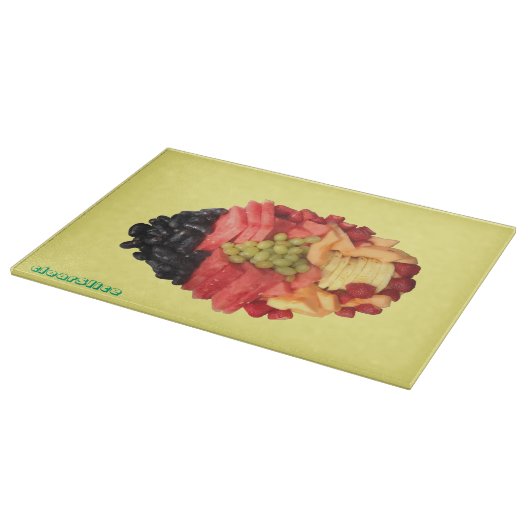 Clear Slice Fruchtschneider Schneidebrett (Ecke)