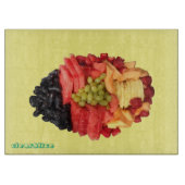 Clear Slice Fruchtschneider Schneidebrett (Vorderseite)