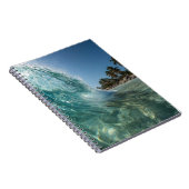 Clear Tropical Wave Palm Beach Foto Notizblock (Rechte Seite)