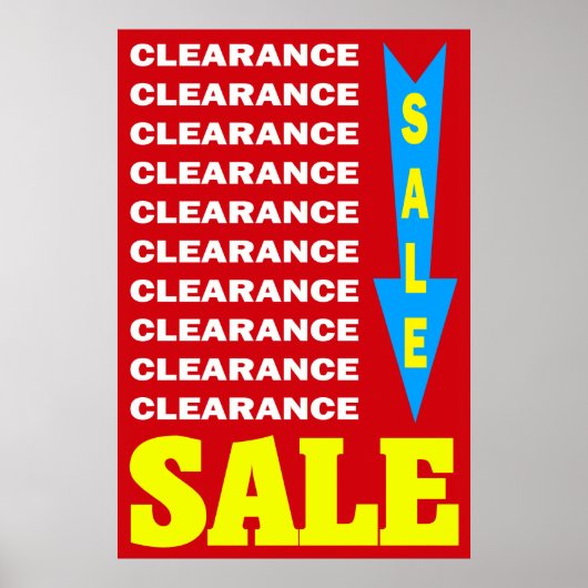 CLEARANCE SALE - EINZELPOSTER POSTER (Vorne)