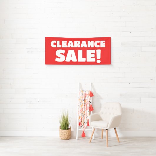 Clearance Verkauf! Red Banner (Insitu)