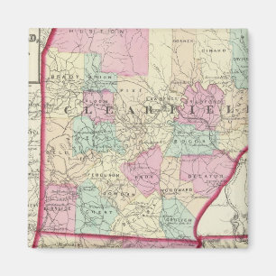 Clearfield, Cambria, Blair Landkreis Magnet