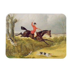 Clearing eines Ditch, 1839 (Öl auf Panel) Magnet