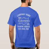 Clearing Services Business-Logo-T - Shirt (Rückseite)
