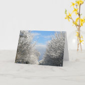 Clearing Skies & Tailwinds, NYC - Karte (Gelbe Blume)