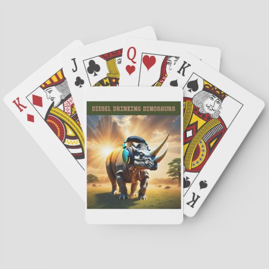 Clearly an Elvis Fan Spielkarten (Rückseite)