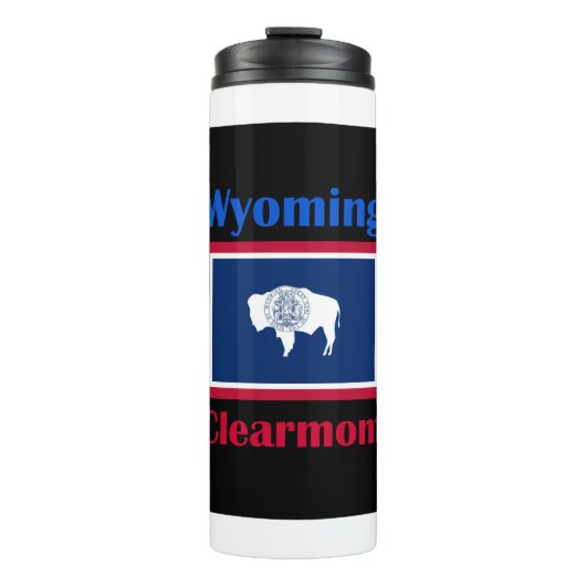 Clearmont Wyoming Thermosbecher (Vorderseite)