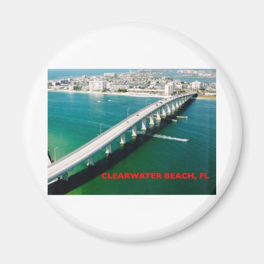 CLEARWASSER BEACH FLORIDA MAGNET (Vorne)