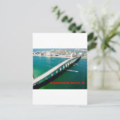 CLEARWASSER BEACH FLORIDA POSTKARTE (Stehend Vorderseite)