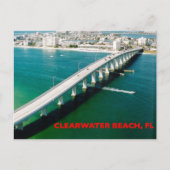 CLEARWASSER BEACH FLORIDA POSTKARTE (Vorderseite)
