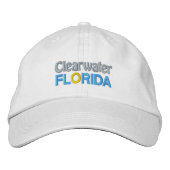 CLEARWASSERKappe Bestickte Baseballkappe (Vorderseite)
