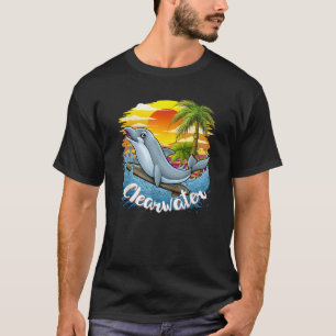 Clearwater Beach Dolphin Florida Frühjahrspause T-Shirt