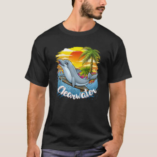 Clearwater Beach Dolphin Florida Frühjahrspause T-Shirt