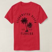 Clearwater Beach Est T-Shirt (Design vorne)