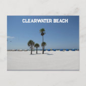 Clearwater Beach FL Postkarte (Vorderseite)