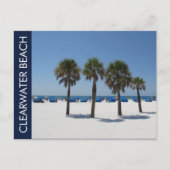 Clearwater Beach FL Postkarte (Vorderseite)