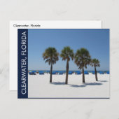 Clearwater Beach FL Postkarte (Vorne/Hinten)