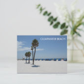 Clearwater Beach FL Postkarte (Stehend Vorderseite)