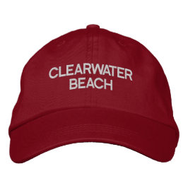 Clearwater Beach Florida bestickter Baseballhut Bestickte Baseballkappe