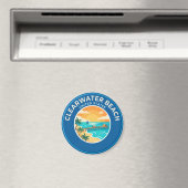 Clearwater Beach, Florida Florida Magnet (In Situ (Geschirrspüler))