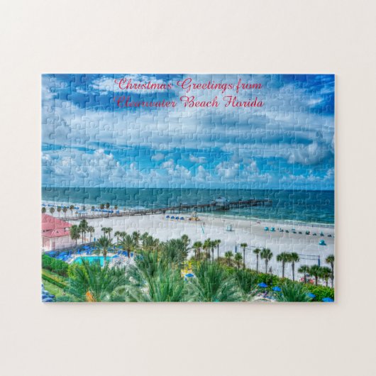 Clearwater Beach Florida. Jigsaw Puzzle (Horizontal)