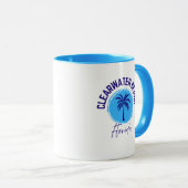 Clearwater Beach Florida Kaffeetasse (VorderseiteRechts)