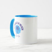 Clearwater Beach Florida Kaffeetasse (Vorderseite Links)