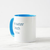Clearwater Beach Florida Kaffeetasse (Vorderseite Links)