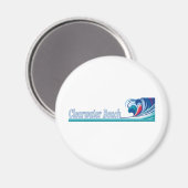 Clearwater Beach, Florida Magnet (Vorderseite/Rückseite)