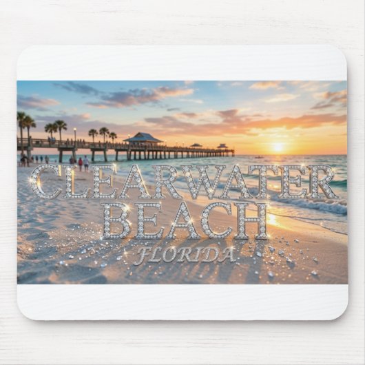 Clearwater Beach Florida Mauspad (Vorne)