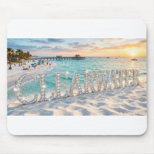 Clearwater Beach Florida Mauspad (Vorne)
