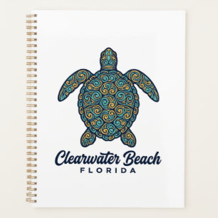 Clearwater Beach Florida Meeresschildkröte Vektor Planer