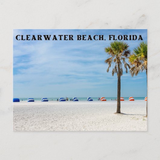 Clearwater Beach, Florida Postcard Postkarte (Vorderseite)